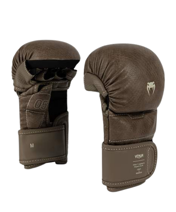 Venum MMA Handschoenen Sparring Impact Evo Scales Bruin