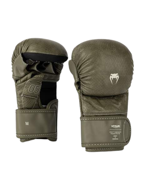 Venum MMA Handschoenen Sparring Impact Evo Scales Army Green