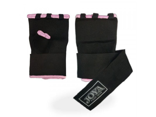 Joya Gear Binnenhandschoen met Duim Zwart Roze