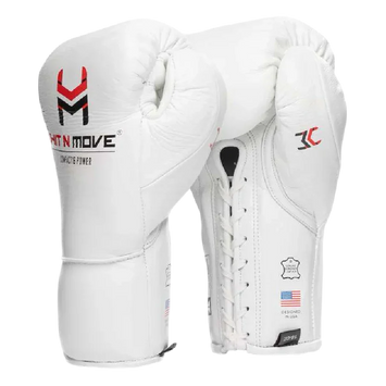 Hit N Move Zak en Conditie Bokshandschoenen Compact 16oz Wit