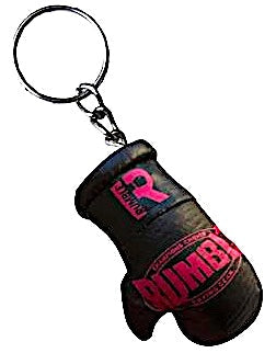 Rumble Sleutelhanger Zwart/Roze 2.0