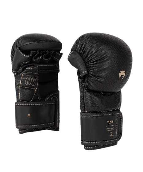 Venum MMA Handschoenen Sparring Impact Evo Scales Zwart