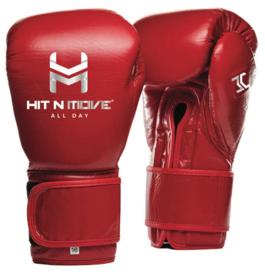 Hit N Move Bokshandschoenen All Day Pro Rood