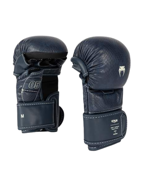Venum MMA Handschoenen Sparring Impact Evo Scales Midnight Blue