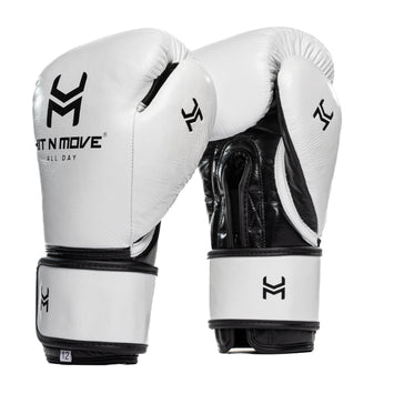 Hit N Move Bokshandschoenen Pro Balance Wit/Zwart
