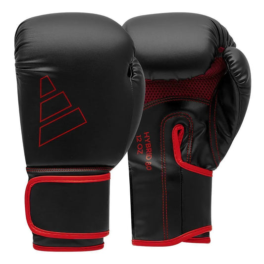 Adidas Bokshandschoenen Hybrid 80 Zwart/Rood