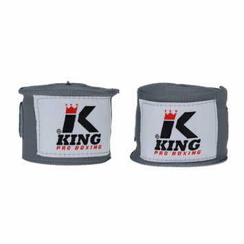 King Pro Boxing Bandage BPC Grijs