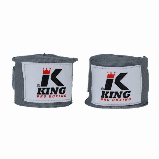 King Pro Boxing Bandage BPC Grijs