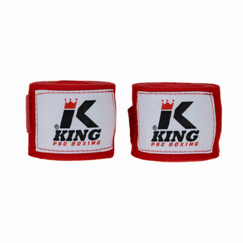 King Pro Boxing Bandage BPC Rood
