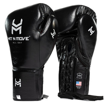 Hit N Move Bokshandschoenen Pro Balance Lace Zwart