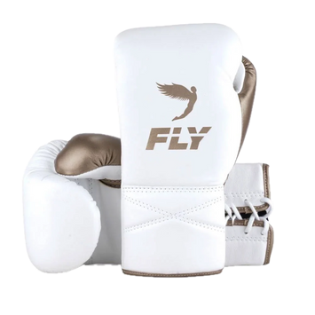 Fly Bokshandschoen Superlace Wit/Goud
