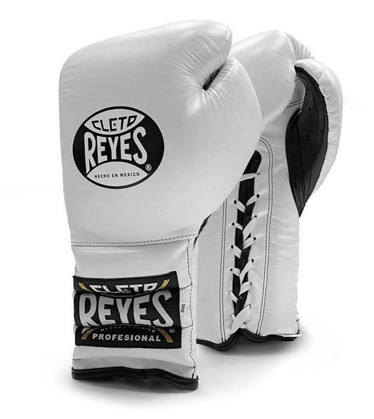 Cleto Reyes Bokshandschoenen Wit Veters