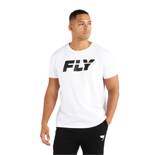 Fly T-Shirt Big Logo Wit