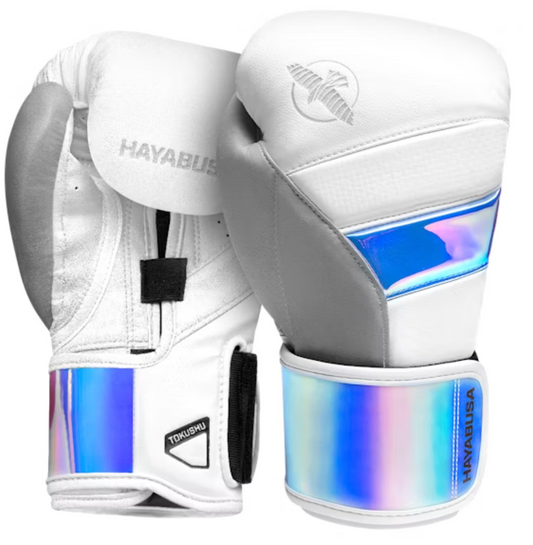 Hayabusa Bokshandschoenen T3 White / Iridescent