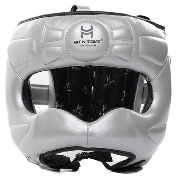 Hit N Move Hoofdbeschermer Face Saver Zilver