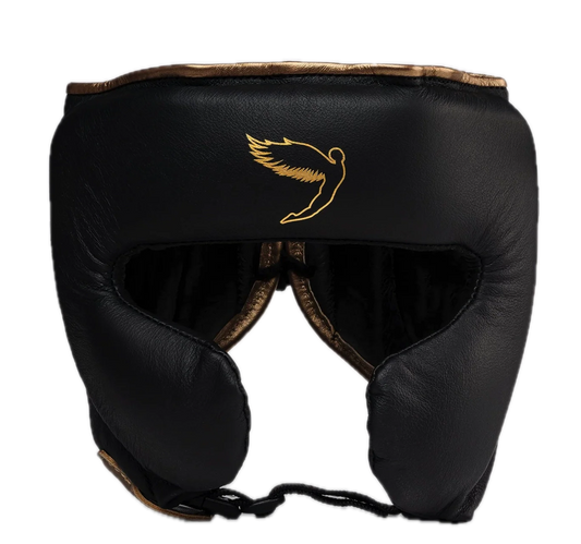 Hoofdbeschermer Fly Knight 2 Zwart/Goud