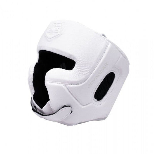 Joya Gear Hoofdbeschermer Elite Performance Leer Wit