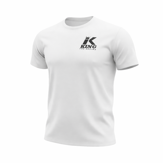 King Pro Boxing T-Shirt KPB Logo Wit