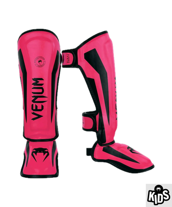 Venum Scheenbeschermers Elite Kids Exclusive Neon Roze