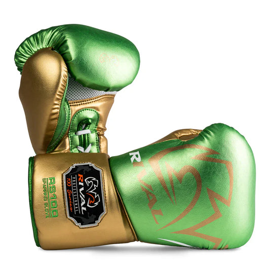 Rival Bokshandschoenen RS100 Professional Groen/Goud