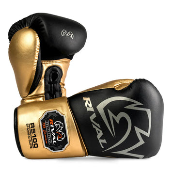 Rival Bokshandschoenen RS100 Professional Zwart/Goud - 16oz S