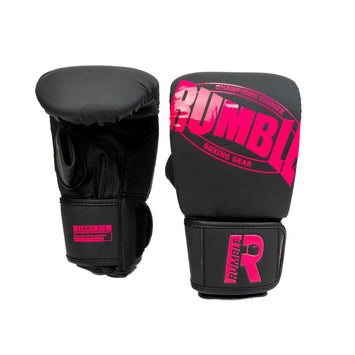 Rumble Zakhandschoenen Ready 2.0 PU Zwart/Roze