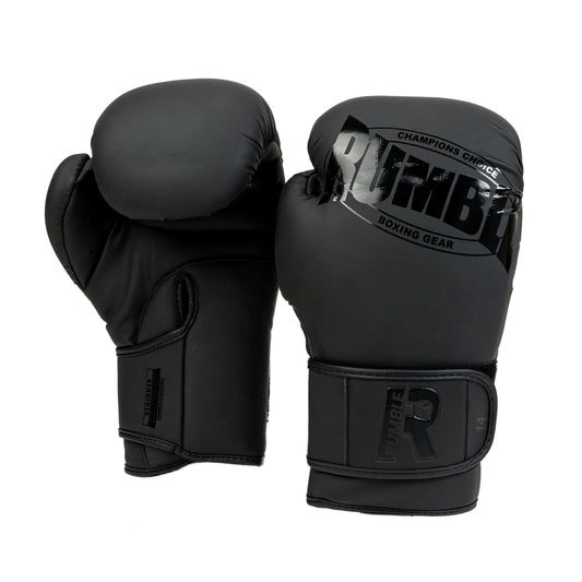 Rumble Bokshandschoenen PU Beginner Zwart/Zwart