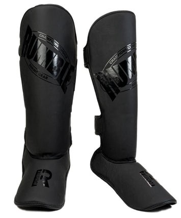 Rumble Scheenbeschermers PU Beginner Zwart