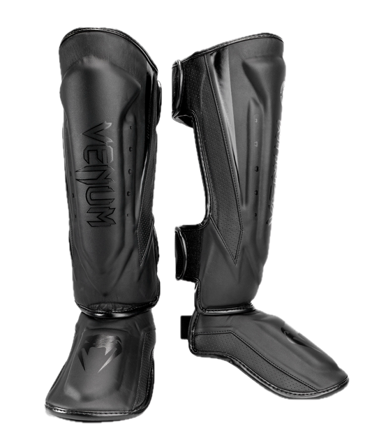 Venum Scheenbeschermers Elite Evo Zwart/Zwart