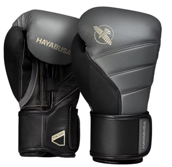 Hayabusa Bokshandschoenen T3 Charcoal/Zwart