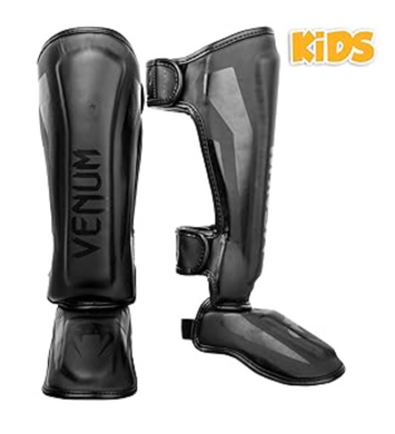 Venum Scheenbeschermers Elite Kids Exclusive Zwart