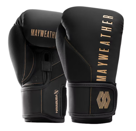 Hayabusa Mayweather Bokshandschoenen Zwart Goud