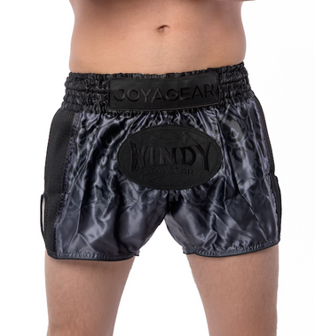 Joya Gear X Windy Kickboksshort Zwart/Zwart