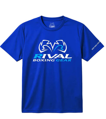 Rival Spandex T-Shirt Blauw