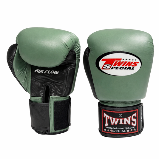 Twins Bokshandschoenen BGVL 3 AIR Zwart/Army