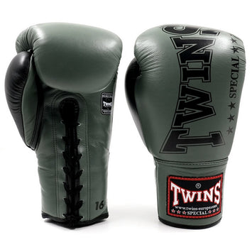 Twins Bokshandschoenen BGLL 8 Army/Zwart