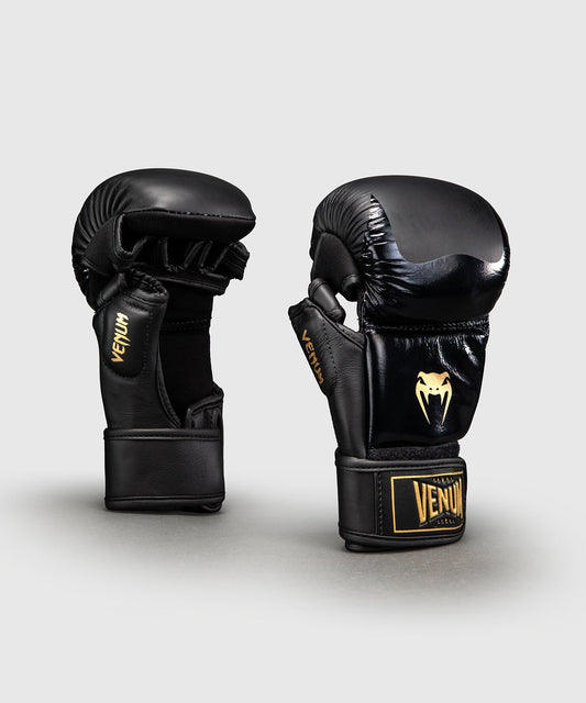 Venum Attack 2.0 MMA handschoenen Leer Zwart/Wit
