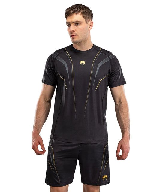 Venum Streamline Dry-Tech T-Shirt Zwart/Goud