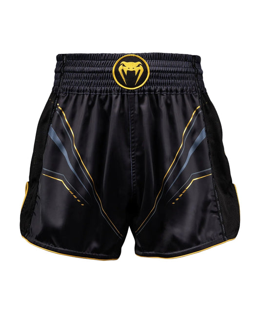Venum Streamline Muay Thai Short Zwart/Goud