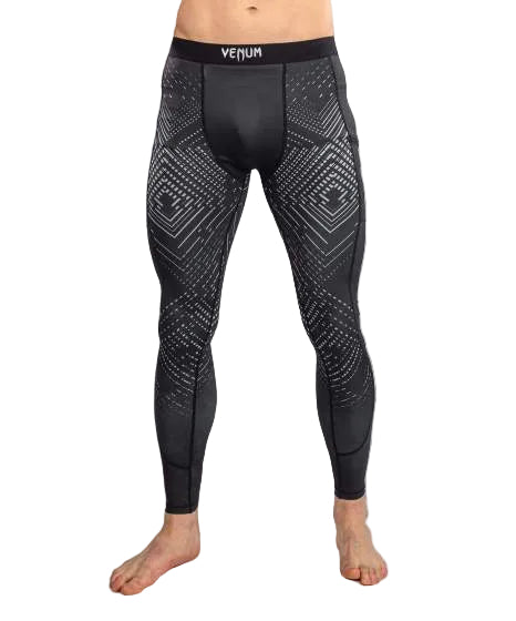 Venum Midnight Fury Spats Zwart/Grijs/Zilver