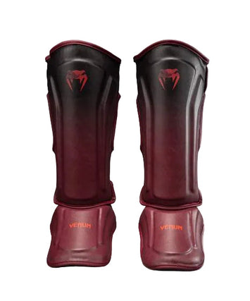 Venum Spectre Scheenbeschermers Zwart/Rood