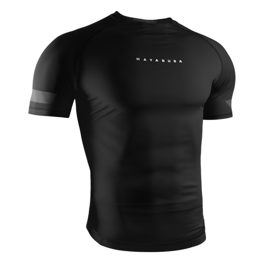 Hayabusa Rashguard Core Short Sleeve Zwart