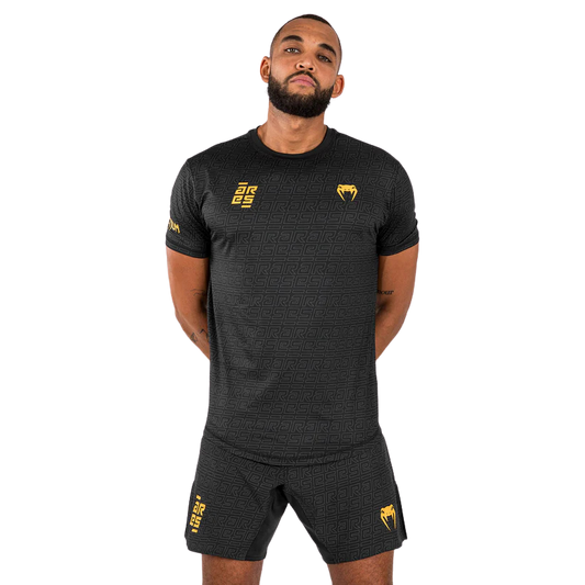 T-shirt Venum X Ares 2.0 Dry Tech - Black/Gold