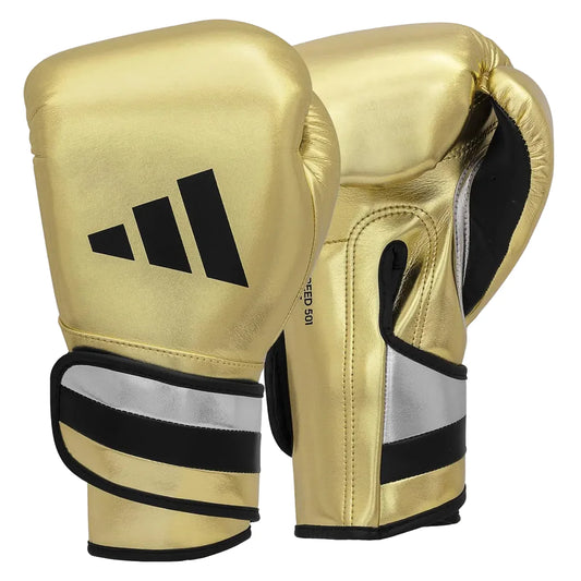 Adidas Bokshandschoenen Speed 501 Goud/Zwart