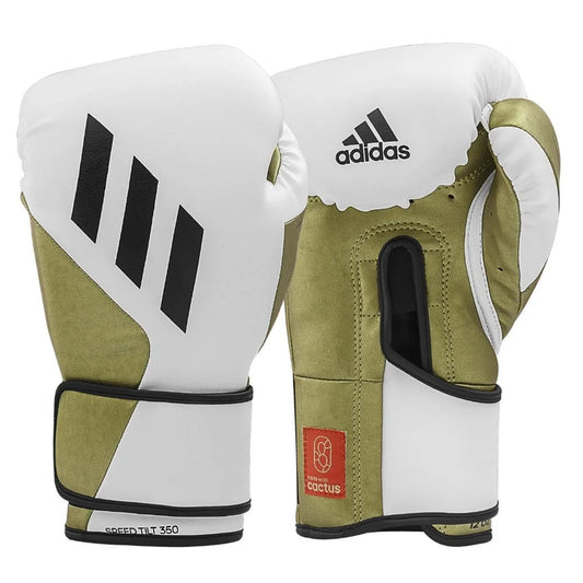 Adidas Bokshandschoenen Speed Tilt 350V White/Gold