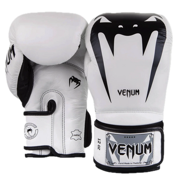 Venum Bokshandschoenen Giant 3.0 Leer Wit/Zwart