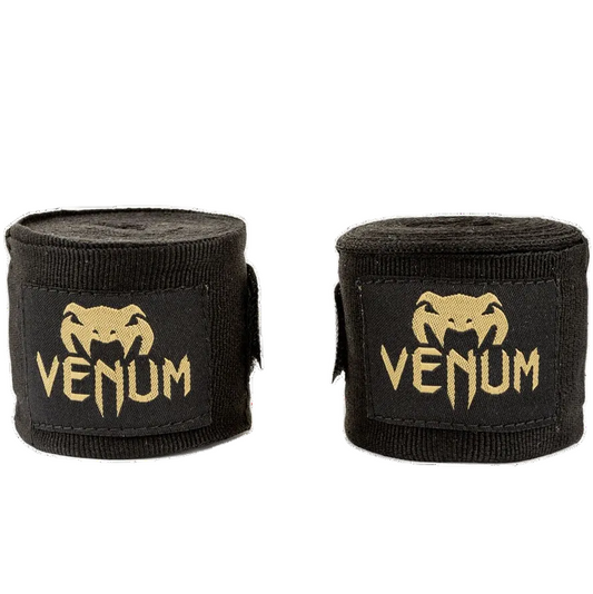 Venum Bandage Zwart/Goud 4.5 meter