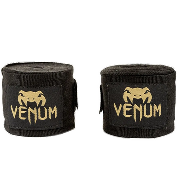 Venum Bandage Kids Zwart/Goud 2.5 meter
