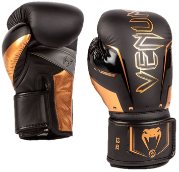 Venum Bokshandschoenen Elite Evo Zwart/Brons