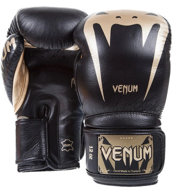 Venum Bokshandschoenen Giant 3.0 Leer Zwart/Goud